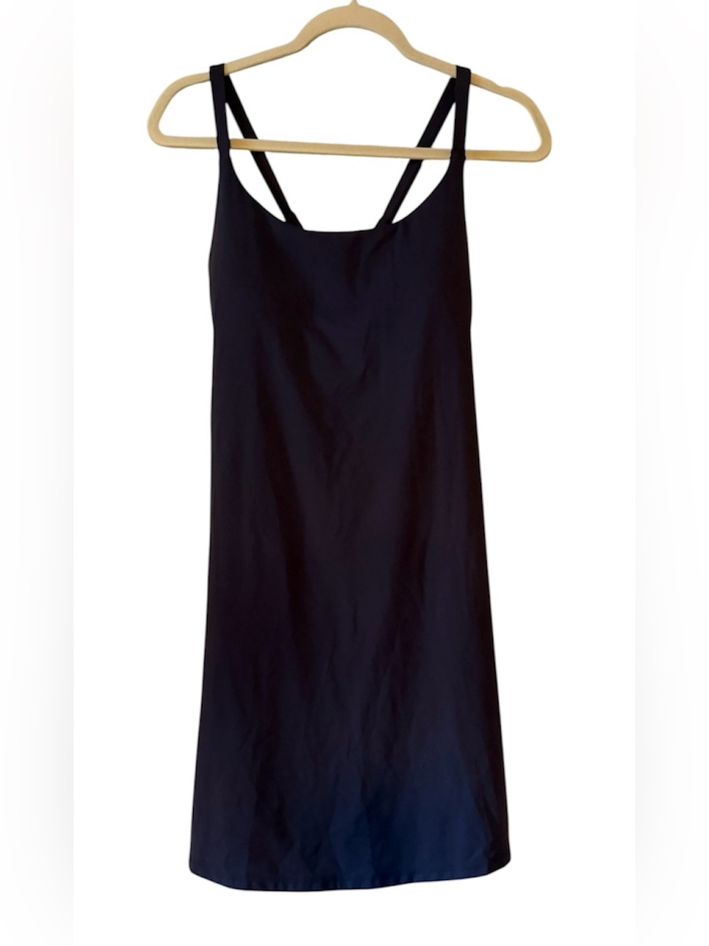 NWT HALARA Navy Cloudful Active Dress 2 in 1 with Pockets Smoothing - Picture 5 of 10